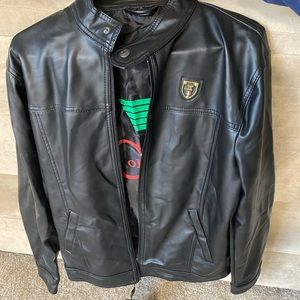 Leather jacket